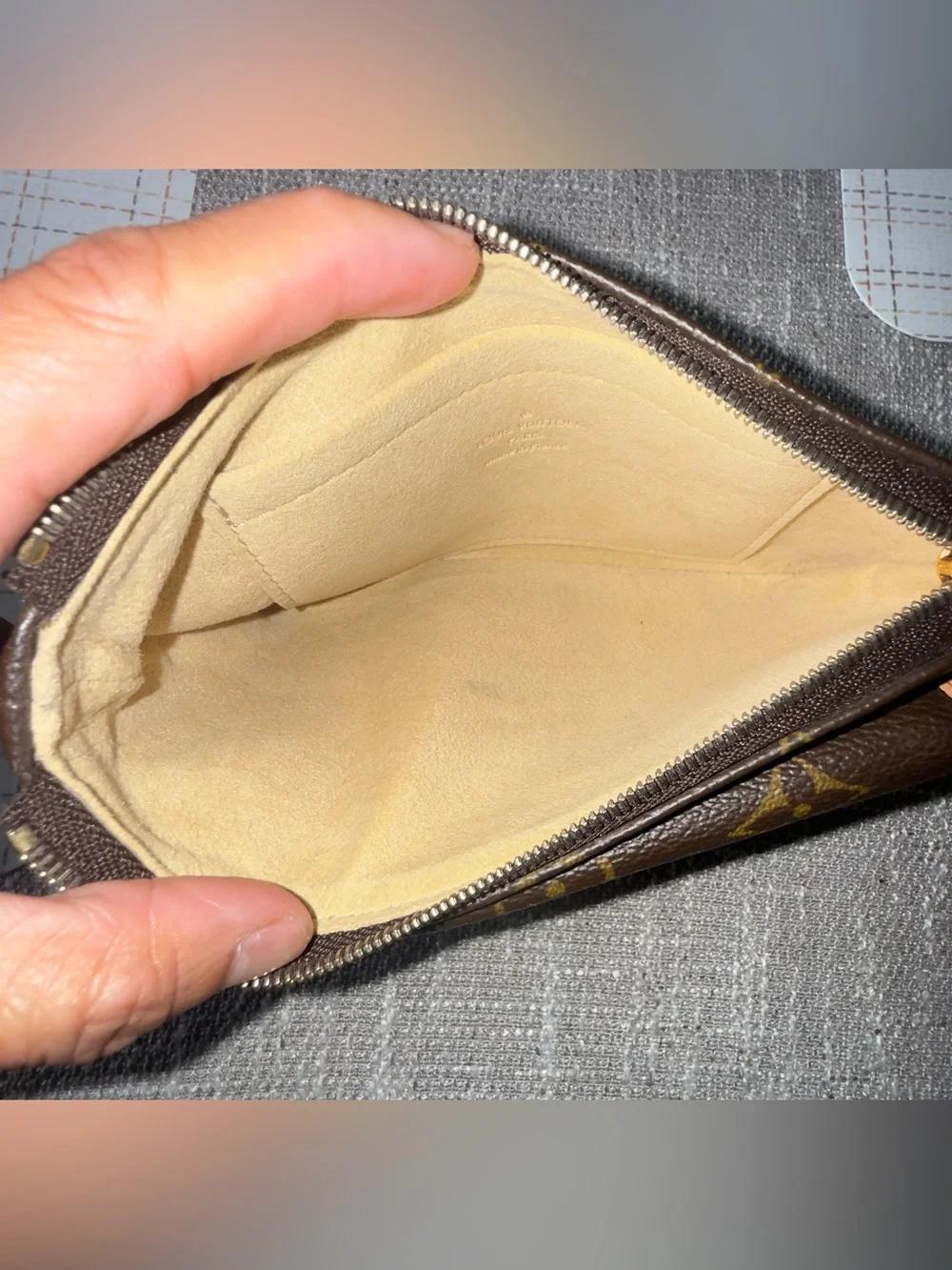Louis Vuitton  Monogram Pochette tikal